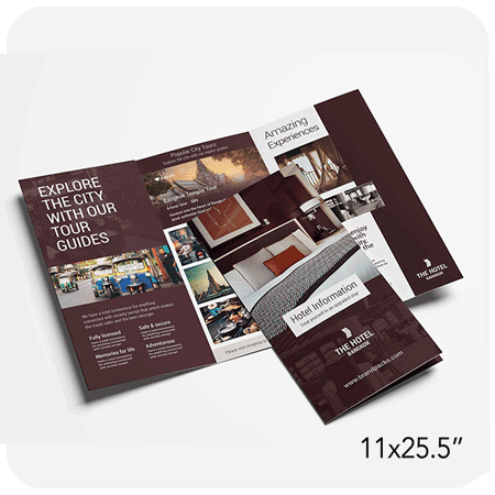 11 X 25.5” PREMIUM BROCHURES