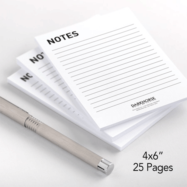 PREMIUM NOTE PADS 4 X 6  (25 PAGE)
